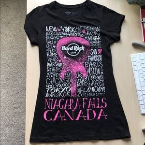 Hard Rock Niagara Falls black tee